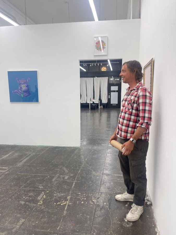 Matt Furie at gallery